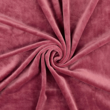 oudroze | Nicky velours Ice Velvet Cloudy, oudroze