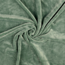vaalgroen | Nicky velours Ice Velvet Cloudy, vaalgroen