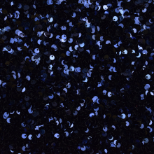 marineblauw | Pailletten velours stof, marineblauw
