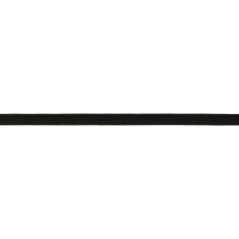 schwarz | Paspelband Popeline, schwarz