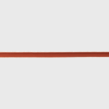 terracotta | Paspelband Popeline, terracotta
