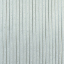 gris argent | Tissu fausse fourrure côtelé Stripy, gris argent