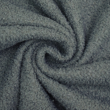gris foncé | Tissu ameublement fauteuil canapé bouclette, gris foncé