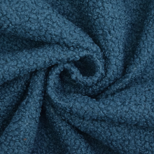 nachtblauw  | Meubelstof Bouclé look Larry, nachtblauw