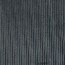 antraciet | Meubelstof corduroy Cozy, antracietgrijs