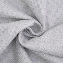 gris argent | Tissu ameublement fauteuil canapé Lumos, gris argent