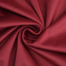donkerrood | Meubelstof Velours Bluvel, donkerrood