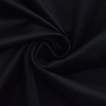 zwart | Meubelstof Velours Bluvel, zwart