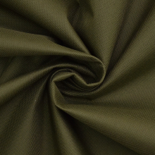 donkerolijfgroen | Polyester outdoorstof uni, donker olijfgroen