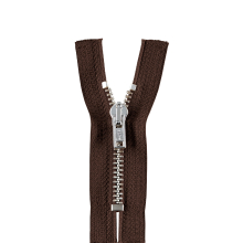 marron foncé | Fermeture éclair 8053, M40, marron foncé
