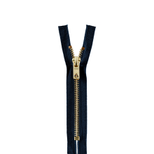 bleu marine | Fermeture éclair 8703, bleu foncé