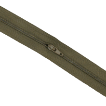 khaki | Reißverschluss Meterware khaki