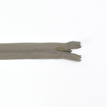 taupe | Fermeture éclair invisible 25 cm, taupe