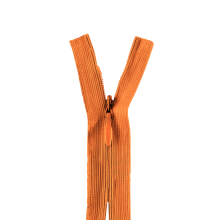 orange | Reißverschluss S43 nahtverdeckt orange