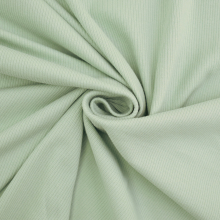 menthe clair | Tissu jersey côtelé Mini, menthe clair