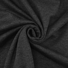 grau meliert | Romanit-Jersey grau meliert