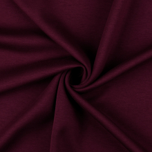 bordeauxrood | Punta di Roma jersey stof Paula, bordeauxrood