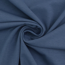jeansblauw | Punta di Roma jersey uni, jeansblauw