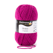 frambooskleurig | Schachenmayr Wol Bravo uni 50 g frambooskleurig