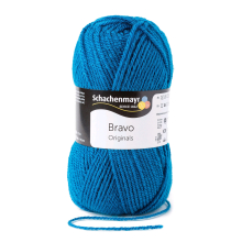 petrol | Schachenmayr Wol Bravo uni 50 g petrol