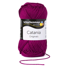 fuchsia | Laine Schachenmayr Catania uni 50 g fuchsia