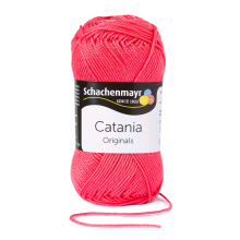 framboise | Laine Schachenmayr Catania uni 50 g framboise