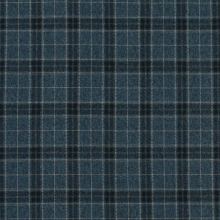 bleu fumée | Tissu écossais tartan, bleu fumée