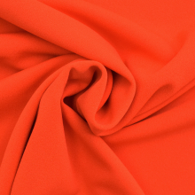 oranje | Scuba crêpe uni, oranje