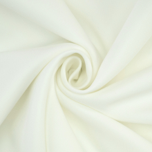 blanc cassé | Tissu scuba sim. néoprène uni, blanc cassé
