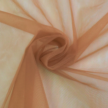 lichtbruin | Soft Stretch tule, lichtbruin