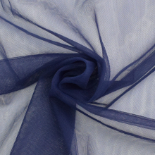 marineblauw | Soft Stretch tule, marineblauw