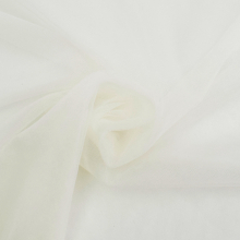 gebroken wit | Soft Stretch tule, gebroken wit