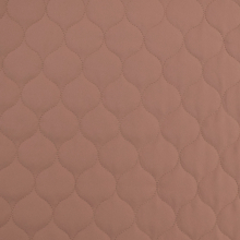 dunkelrosé | Tissu matelassé molletonné losanges Alma, rose millennial foncé