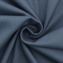 bleu pigeon | Tissu coton sergé twill stretch doux Peach Touch, bleu pigeon