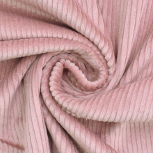 vieux rose | Tissu velours côtelé stretch Susi, vieux rose