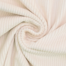 crème | Tissu velours côtelé stretch Susi, crème