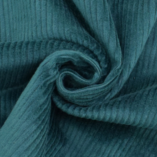 bleu pétrole | Tissu velours côtelé stretch Susi, bleu pétrole