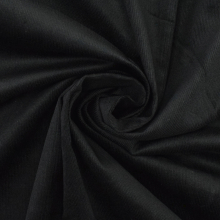 zwart | Stretch fijne corduroy, zwart