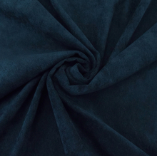 bleu marine | Tissu velours côtelé milleraies stretch Poly, marine