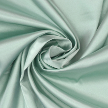 menthe pâle | Tissu satin stretch, menthe pâle
