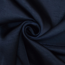donkerblauw | Stretch satijn, donkerblauw