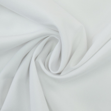 weiss | Stretch Viskose Popeline, weiß