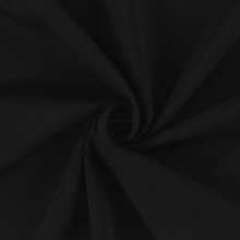schwarz | Sweatstoff schwarz