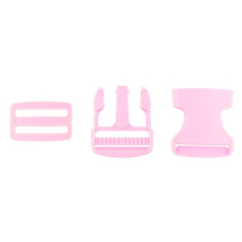 fuchsia | Tassluiting set 3,8 cm roze
