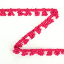 fuchsia | Kwastjesband 15 mm, fuchsia