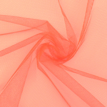 neonoranje | Tule effen, neonoranje
