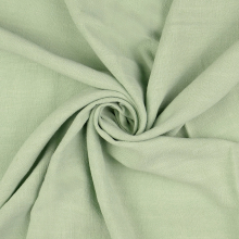 pastelgroen | Viscose linnen mix, licht pastelgroen
