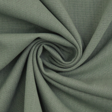 grijsgroen | Viscose linnen mix uni, grijsgroen