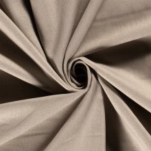 zandkleurig | Viscose linnen mix uni, zandkleurig