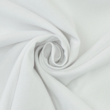 wit | Viscose linnen uni, wit